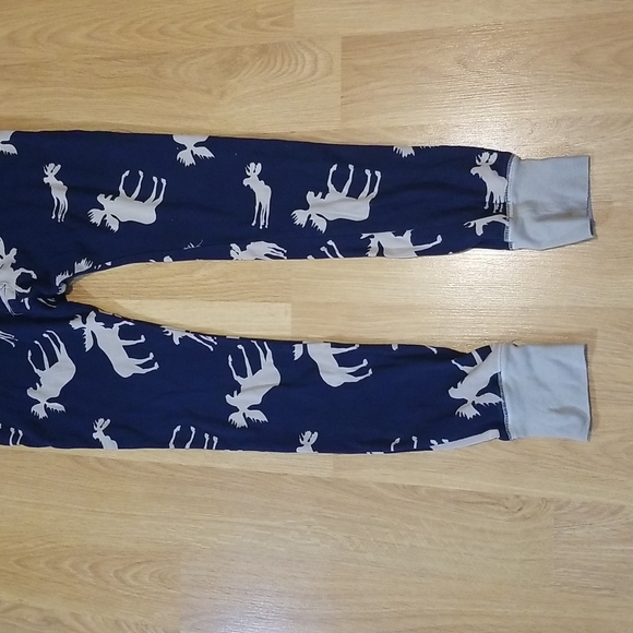 Lazy One blue moose print onesie mens/ unisex XS EUC - Picture 9 of 12